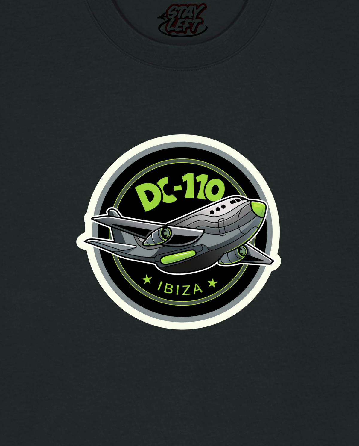 DC110 Airmax Ibiza kids T-shirt in black or white