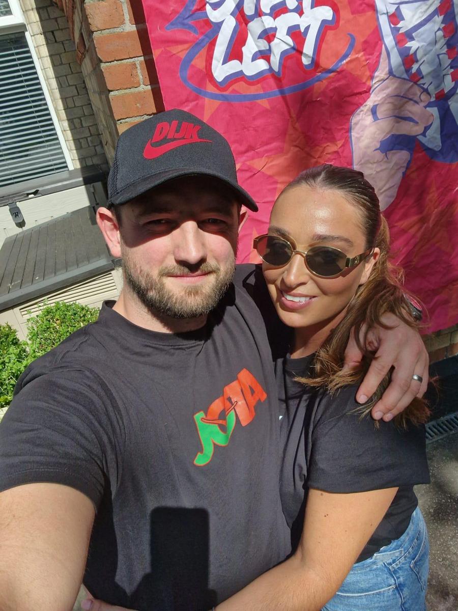 The Stay Left husband and wife team