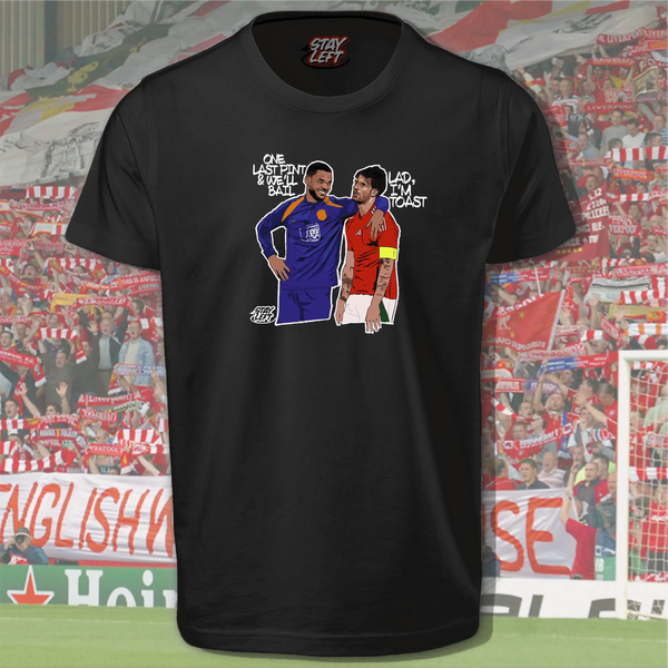 Gakpo’s Last Pint kids T-shirt - Stay Left Liverpool