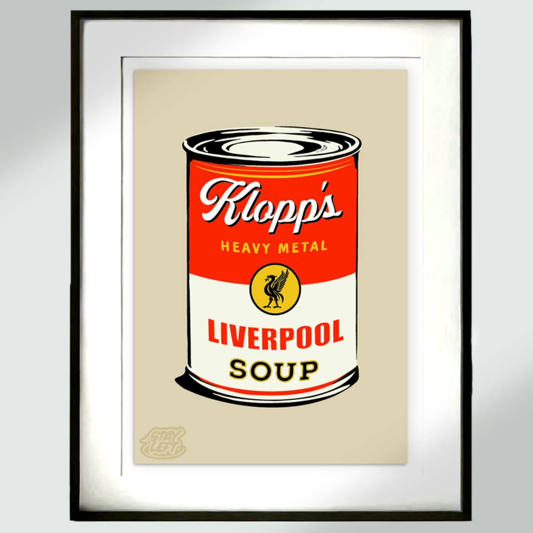 Klopp’s Heavy Metal Soup - A4 Art Print - Left To Write