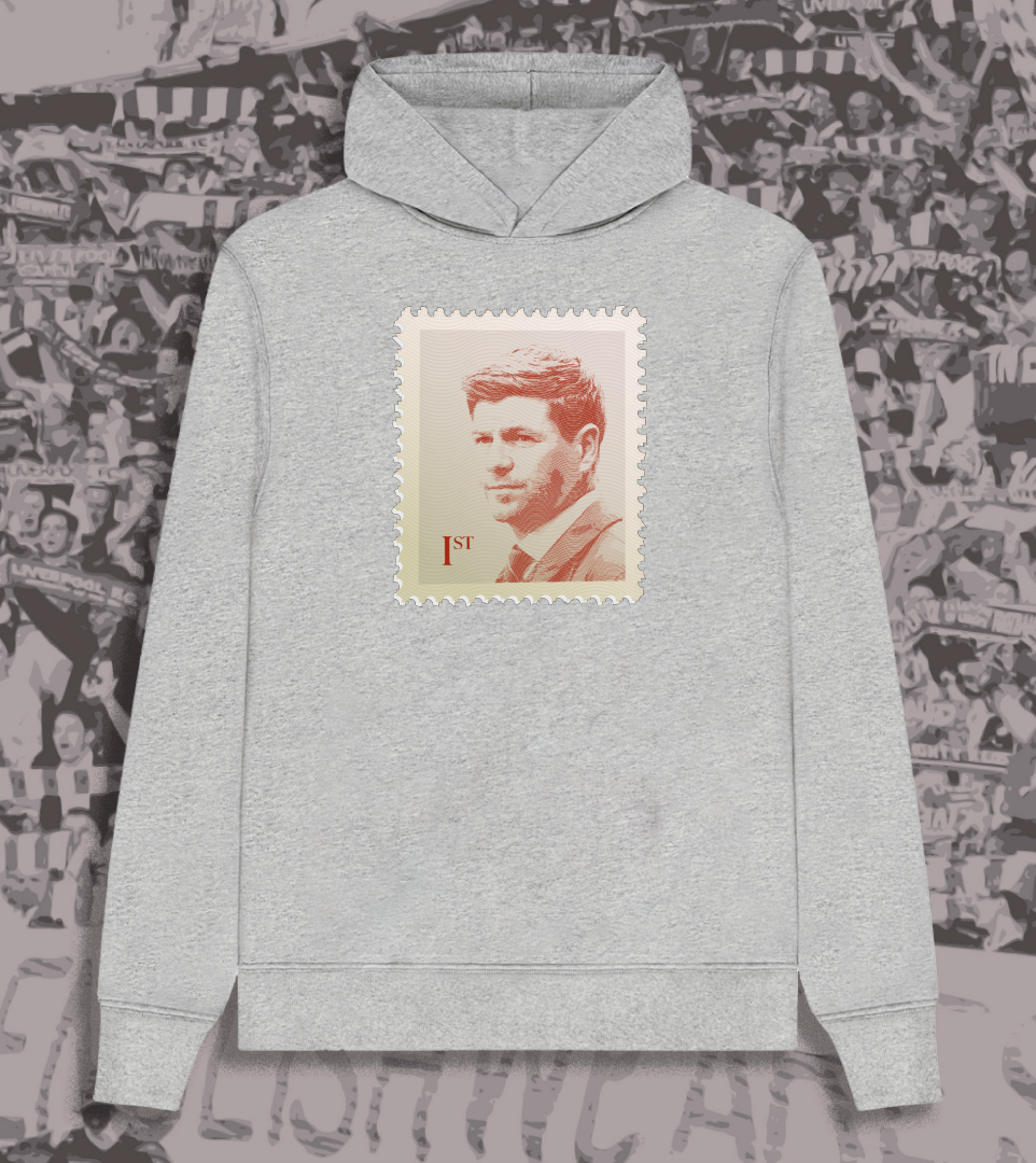 First Class Delivery Gerrard kids hoodie - Stay Left Liverpool