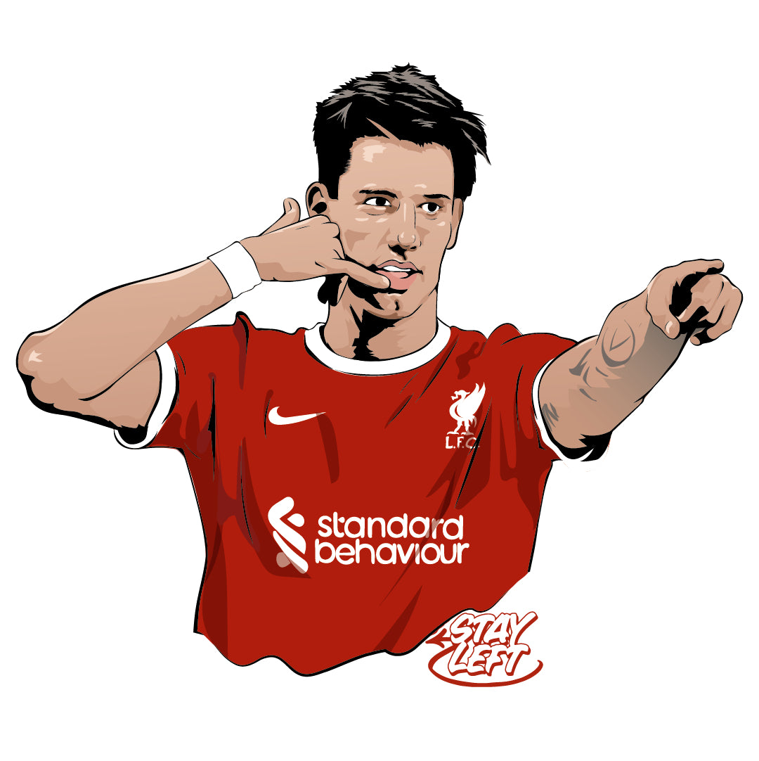 Szoboszlai Get The Bits In T-Shirt - Stay Left Liverpool (view 2)