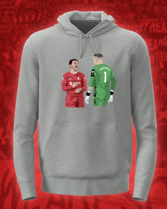 Yes Robbo Lad hoodie: Andy Robertson design, available in grey or black