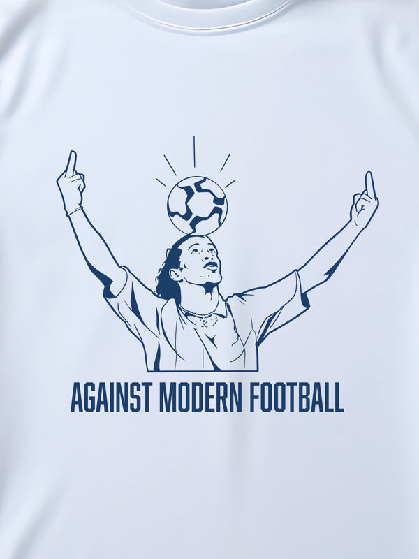 Against Modern Football Ronaldinho kids T-shirt - Stay Left Liverpool