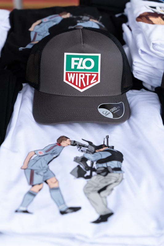 Flo Wirtz Rubberised Logo Trucker Cap - Left To Write