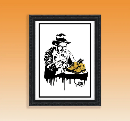 Holy Grails - A4 Art Print - Left To Write