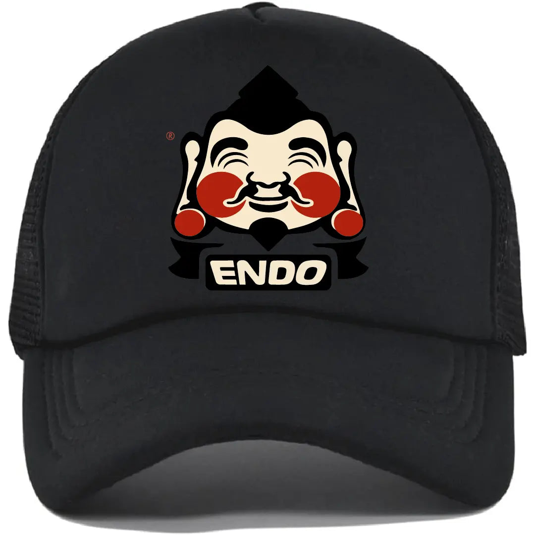 Endo Evisu Printed Trucker Cap - Left To Write