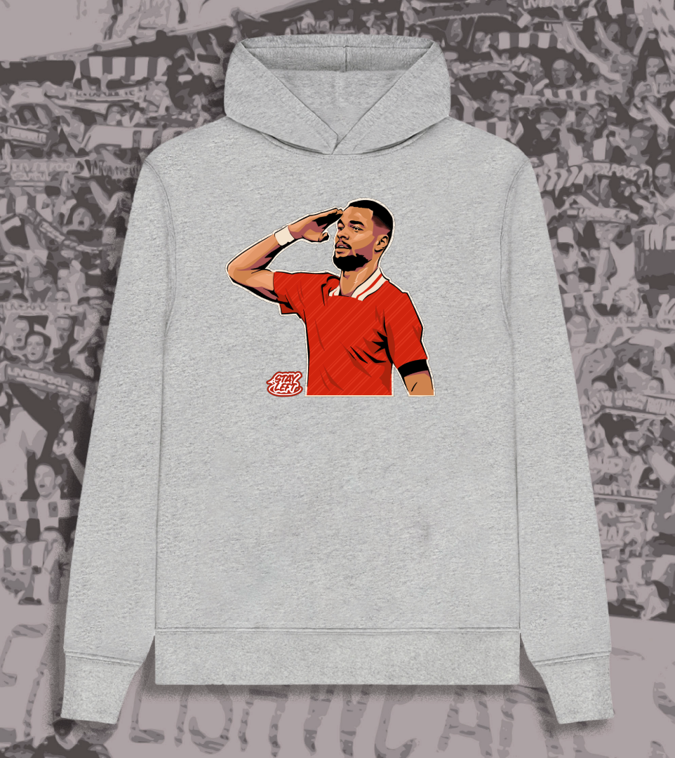 He’s Called Cody Gakpo kids hoodie - Stay Left Liverpool
