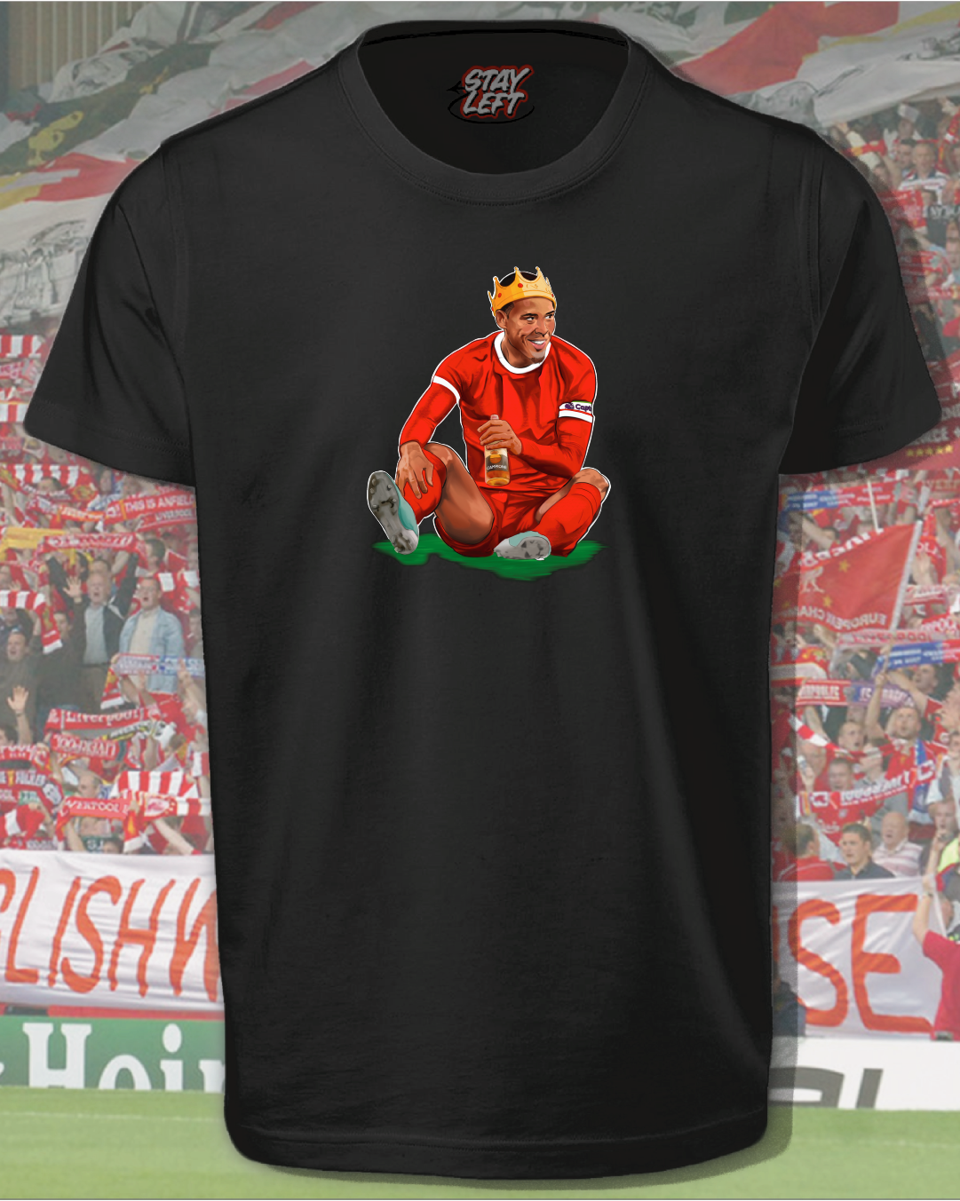 VVD Campione T-Shirt - Stay Left Liverpool (view 2)