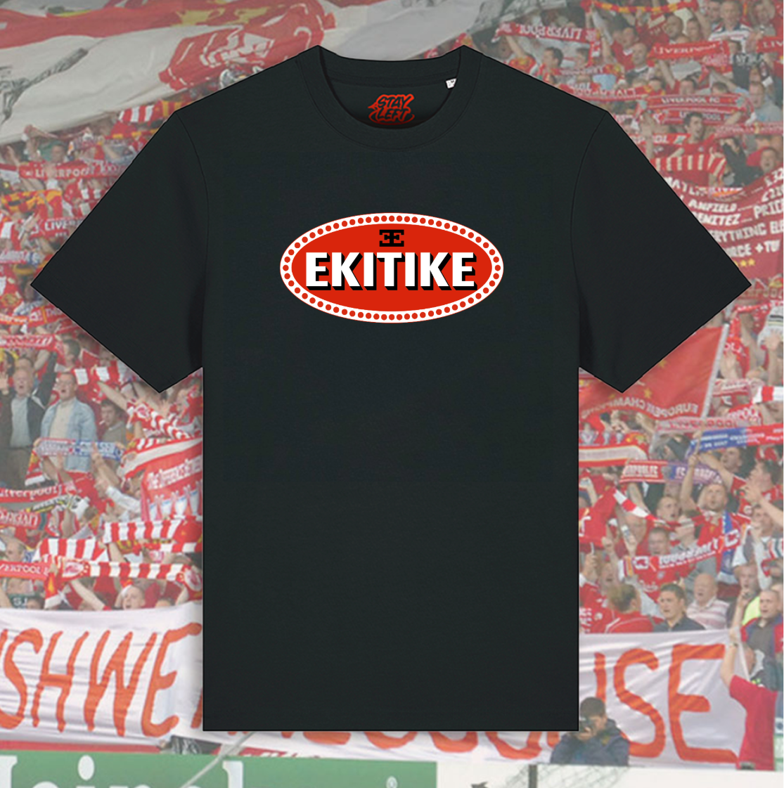 Ekitike Bugatti kids T-shirt - Stay Left Liverpool