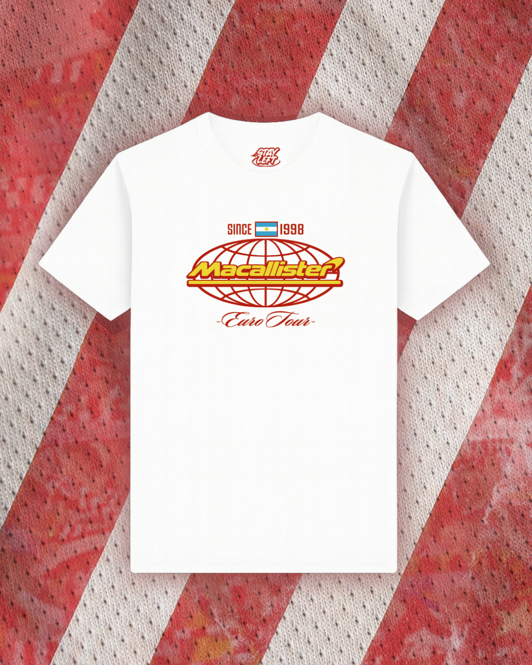 Stay Left Macallister Euro Tour Graphic T-Shirt - Left To Write