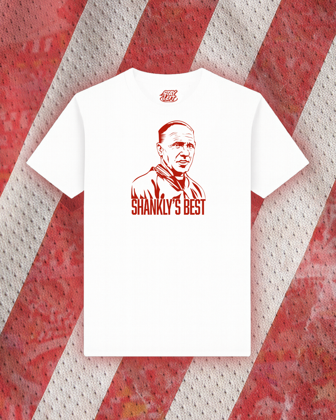 Stay Left Shankly’s Best Graphic T-Shirt - Left To Write
