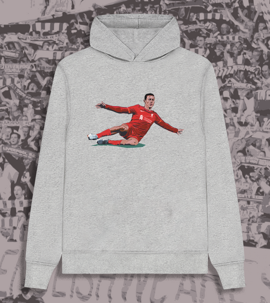 Thiago Alcantara hoodie: tribute to Liverpool's midfield maestro, available in grey or black