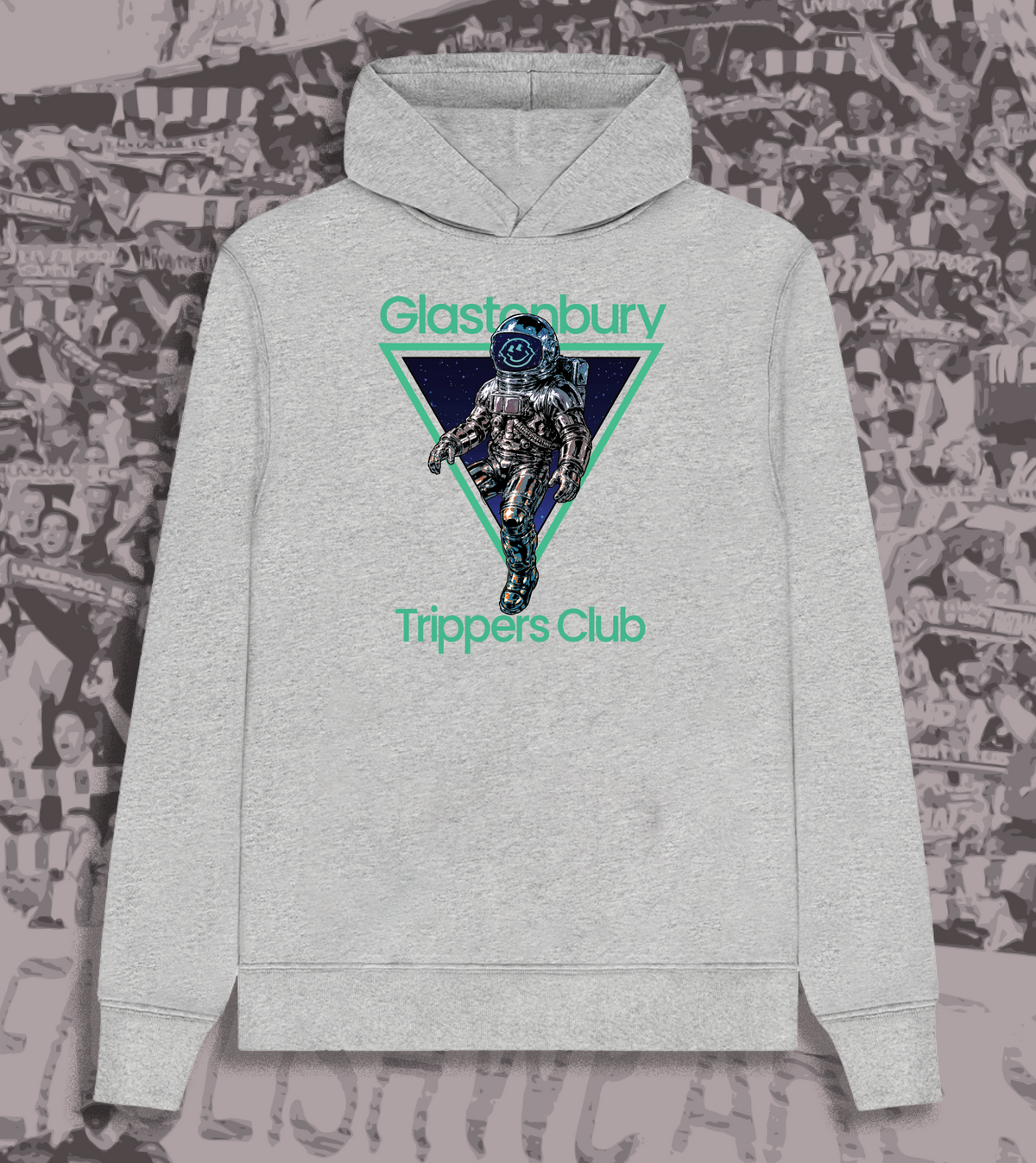 Glastonbury Trippers Club kids hoodie - Stay Left Liverpool