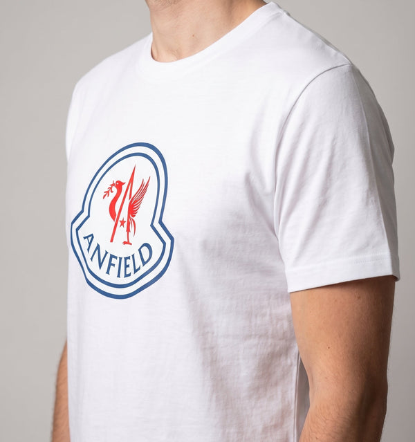 Anfield Piste kids T-shirt - Stay Left Liverpool