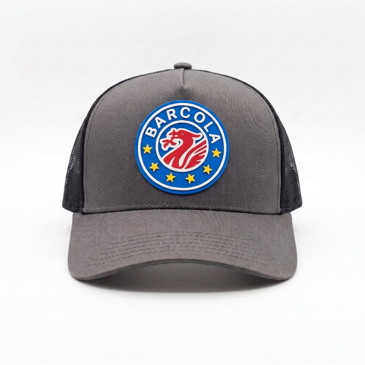 Barcola LFC cap with 3D rubberised badge, available in black, grey/black, red or navy/white