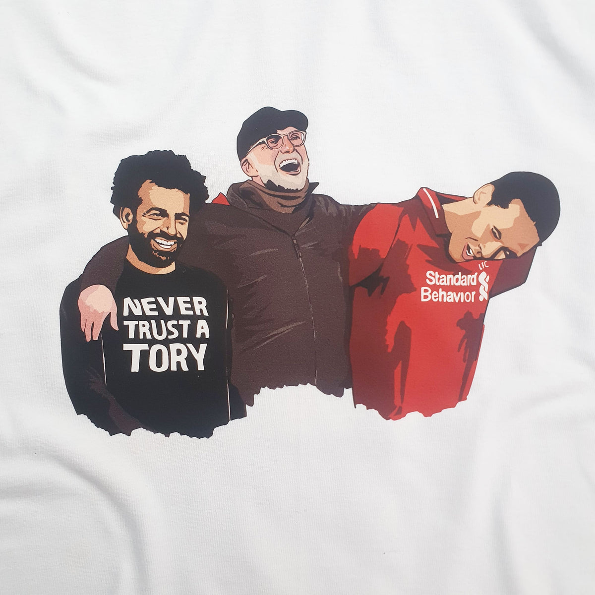 Never Trust A Tory kids T-shirt - Stay Left Liverpool