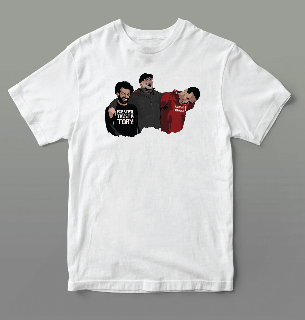 Never Trust A Tory kids T-shirt - Stay Left Liverpool